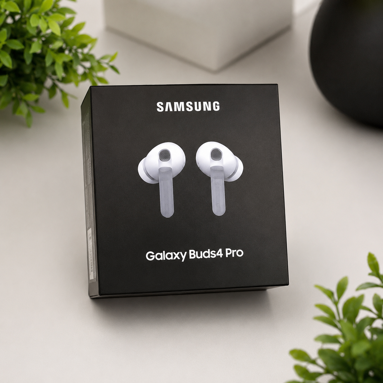 Samsung Galaxy Buds 4 Pro White – Wireless Bluetooth Noise Cancelling Earbuds