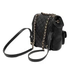 CHANEL Triple COCO Mark Matelassé Chain Backpack | Luxury Daypack