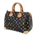 Louis Vuitton Speedy 30 M92642 Monogram Multicolor Noir Handbag