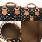 Louis Vuitton Speedy 30 M92642 Monogram Multicolor Noir Handbag