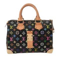 Louis Vuitton Speedy 30 M92642 Monogram Multicolor Noir Handbag