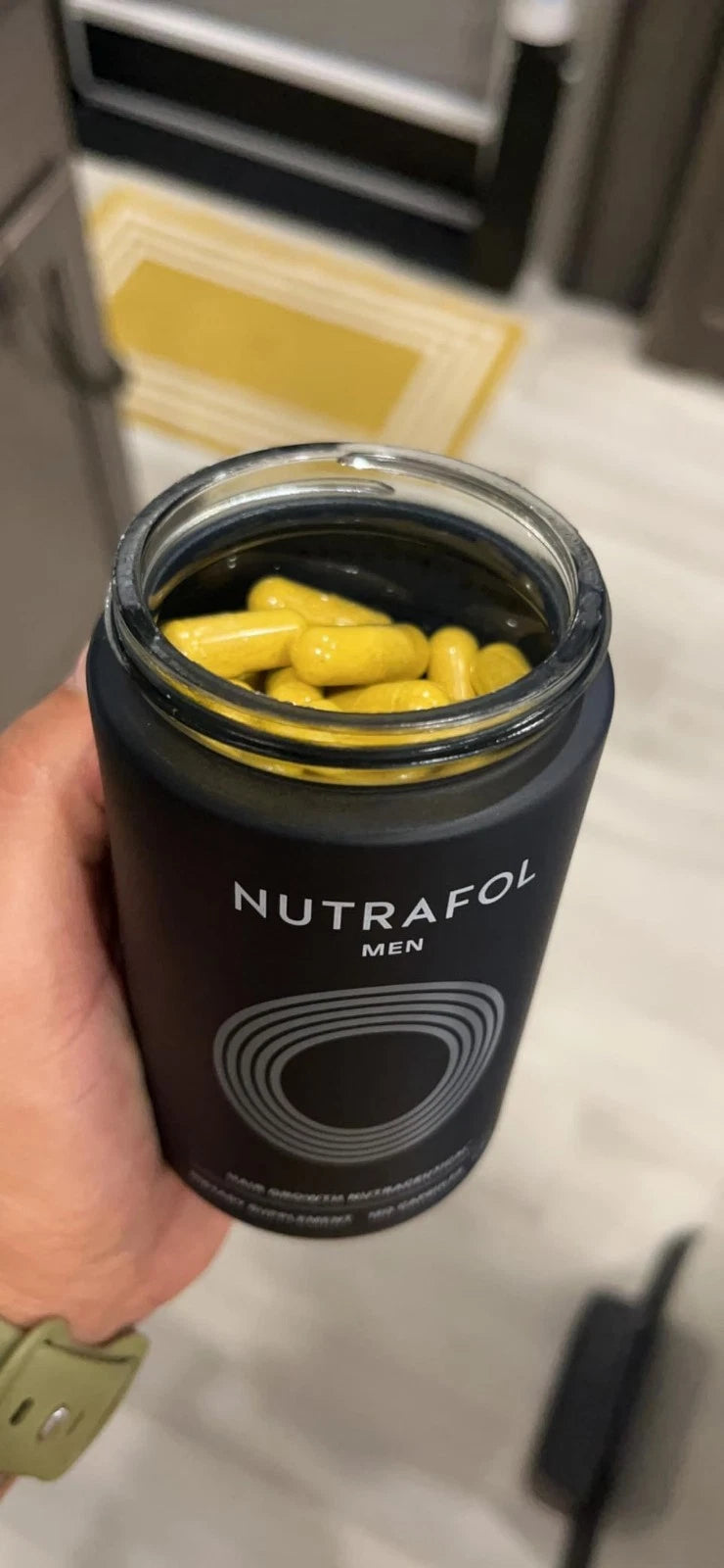 Neutrfal Men Hair Growth Nutraceuticals 120 Capsules | Hair Support Supplement