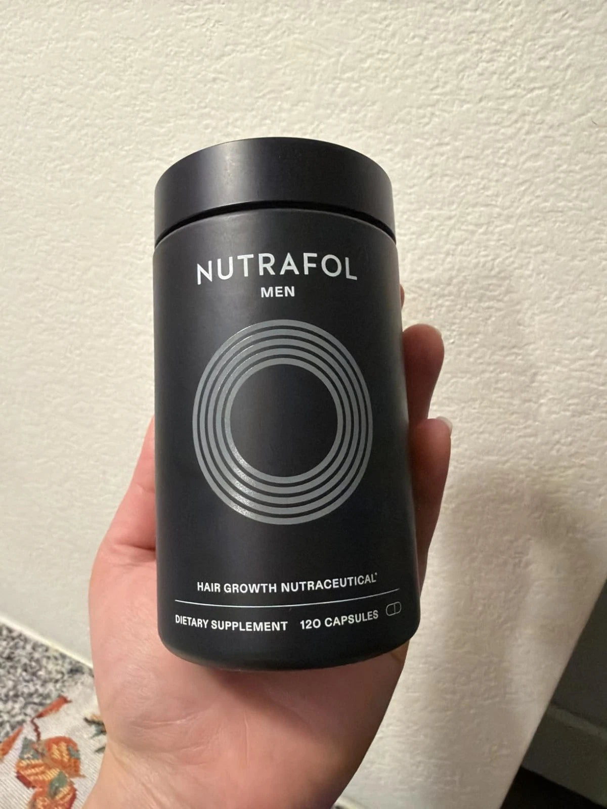 Neutrfal Men Hair Growth Nutraceuticals 120 Capsules | Hair Support Supplement