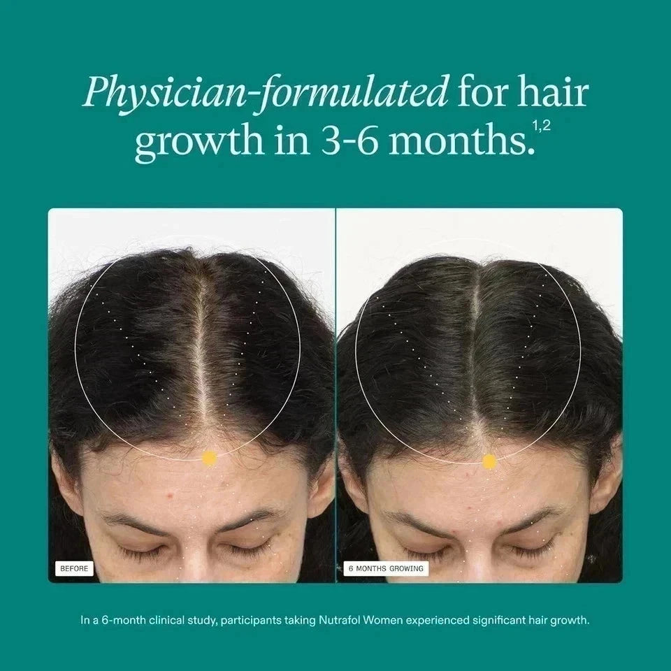 Nutrafol Women's Balance Hair Growth Supplement 120 Capsules | 1 Month Supply