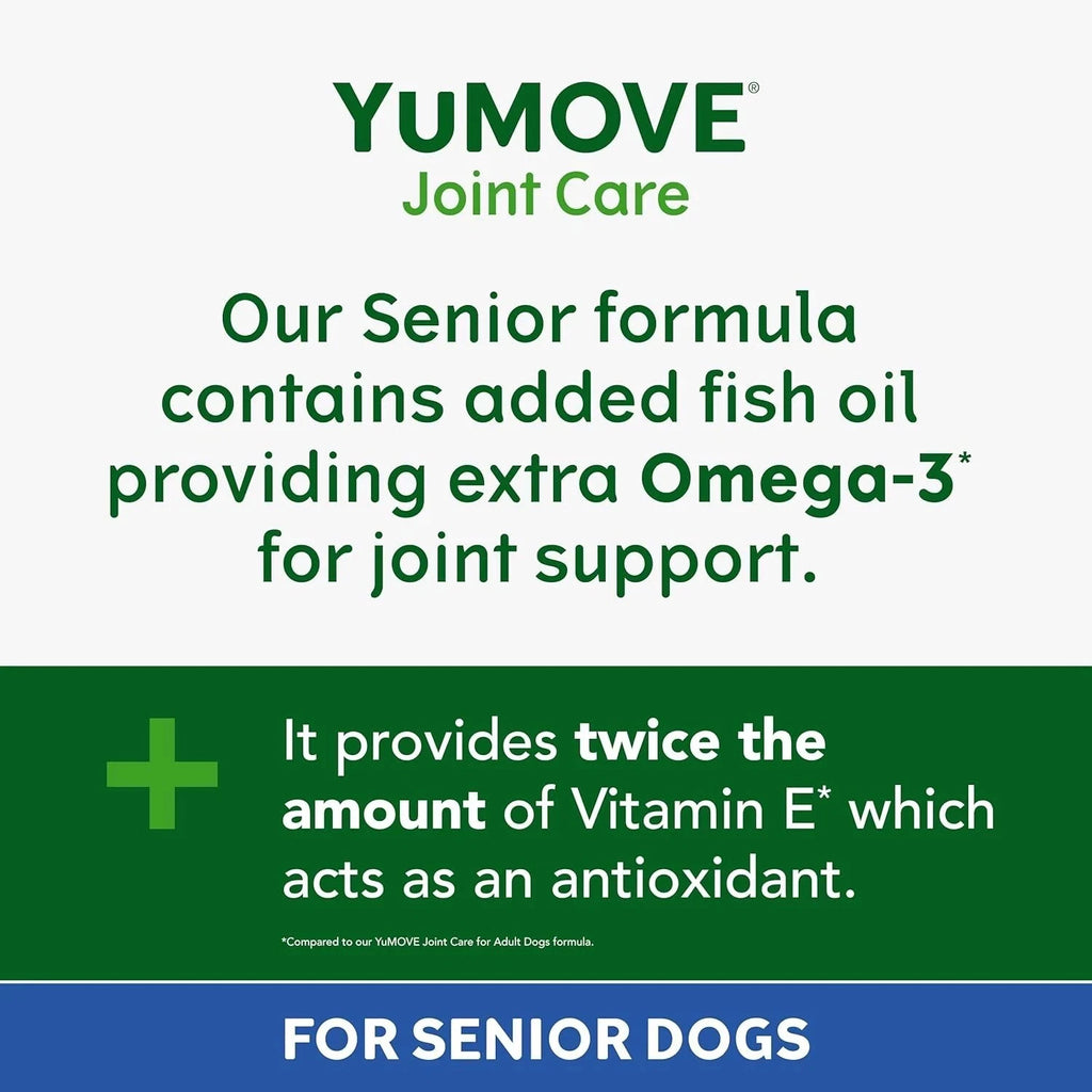 Lintbells YuMOVE Senior Dog Joint Supplement 240 Tablets for Stiff Older Dogs Hip & Joint Support